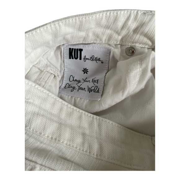 Kut from the Kloth White Audrey Skinny Jeans - Picture 3 of 6